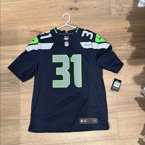 Nike Men's Navy Blue Football Jersey